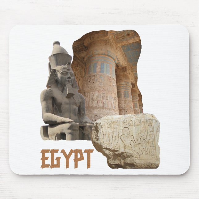 Mousepad de colagem de fotos EGYPT (Frente)