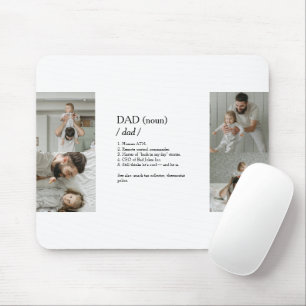 Mousepad de Colagem de Fotos Engraçado com Definiç