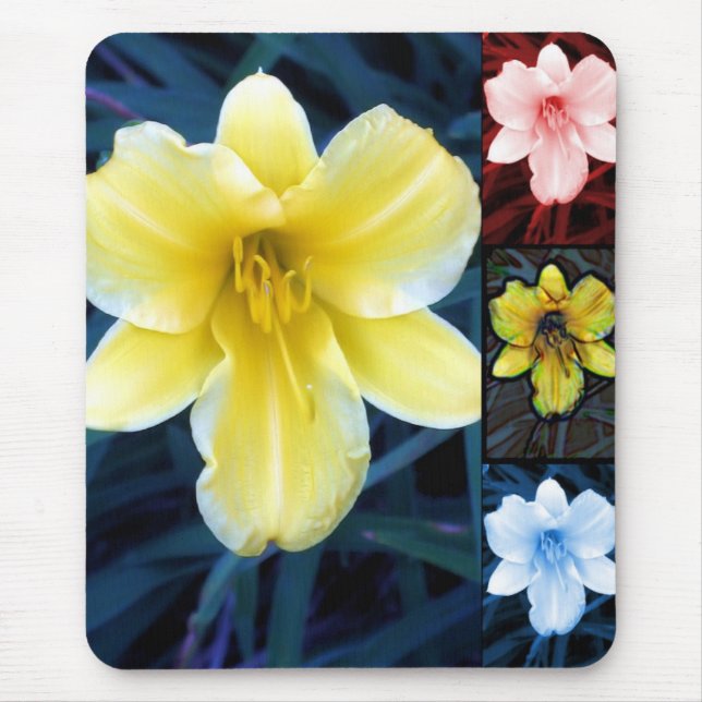 Mousepad de Combinação de Flores (Frente)