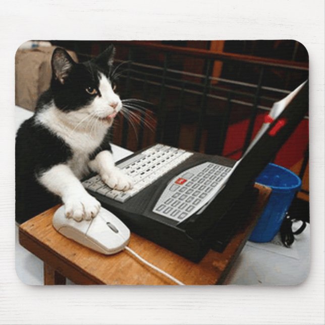 MOUSEPAD DE COMPUTADOR CAT (Frente)