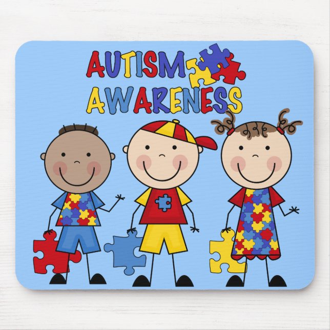 Mousepad de Consciência Autismo (Frente)
