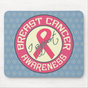 Mousepad de Consciência do Cancer da Mama