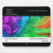 Mousepad de cor do promocional