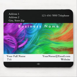 Mousepad de cor do promocional