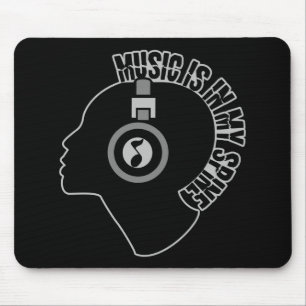 Mousepad de cores personalizado de música