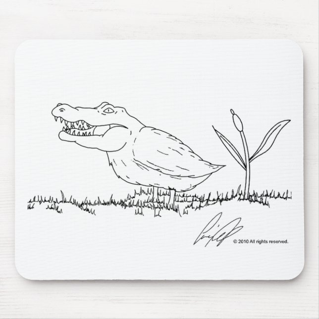 Mousepad de Crocoduck (Frente)