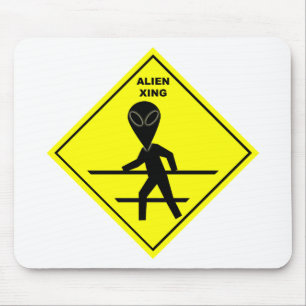 Mousepad de cruzamento estrangeiro