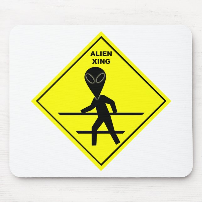 Mousepad de cruzamento estrangeiro (Frente)