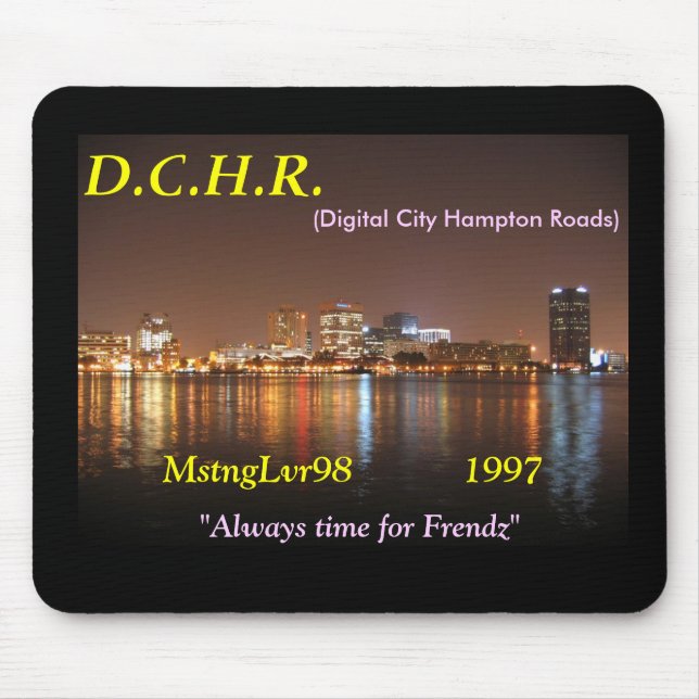 Mousepad de DCHR MstngLvr98 (Frente)
