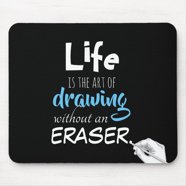 Mousepad de Desenho de Vida (Frente)
