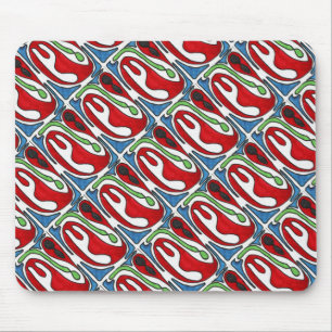 Mousepad de Design Abstrato de Imagem em Branco "D