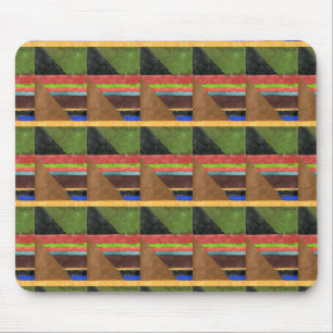 Mousepad de Design Abstrato de Imagem em Telas "Ch