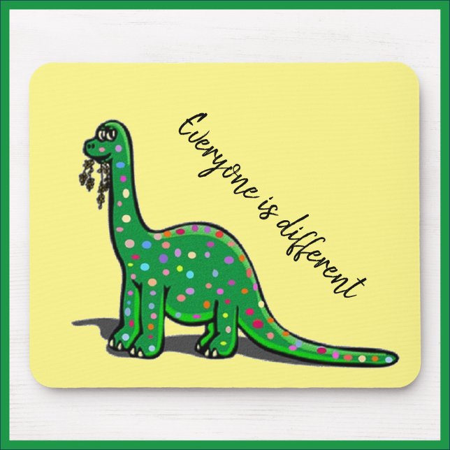 Mousepad de Dinossauro Verde Bonito (Criador carregado)
