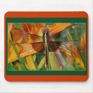 Mousepad de Dragonfly Amarelo