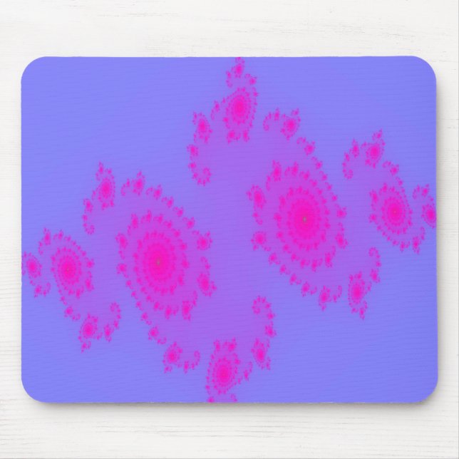 Mousepad de espirro rosa (Frente)