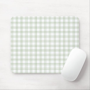 Mousepad de Estudo Xadrez Verde Sage Fofo