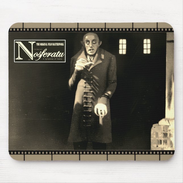 Mousepad de Filme de Terror Nosferatu (Frente)