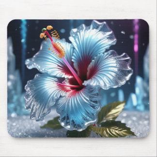 Mousepad De Flor De Gelo Inverno