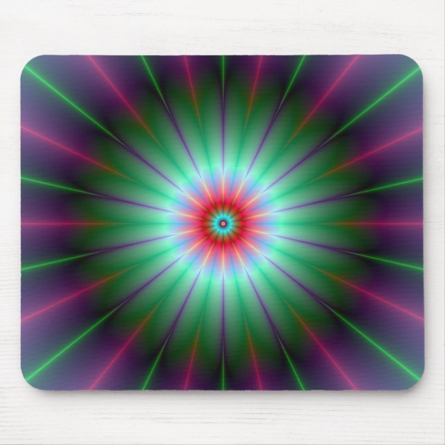 Mousepad de Flor Radiante (Frente)
