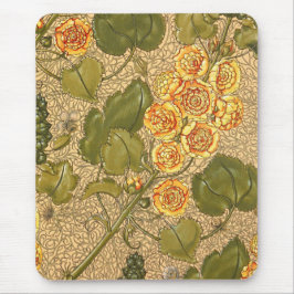 Mousepad de Flores Amarelas Anticas