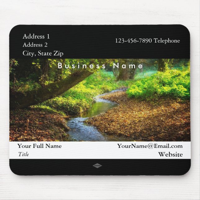 Mousepad de Foto Promocional de Retiro Arborizado (Frente)