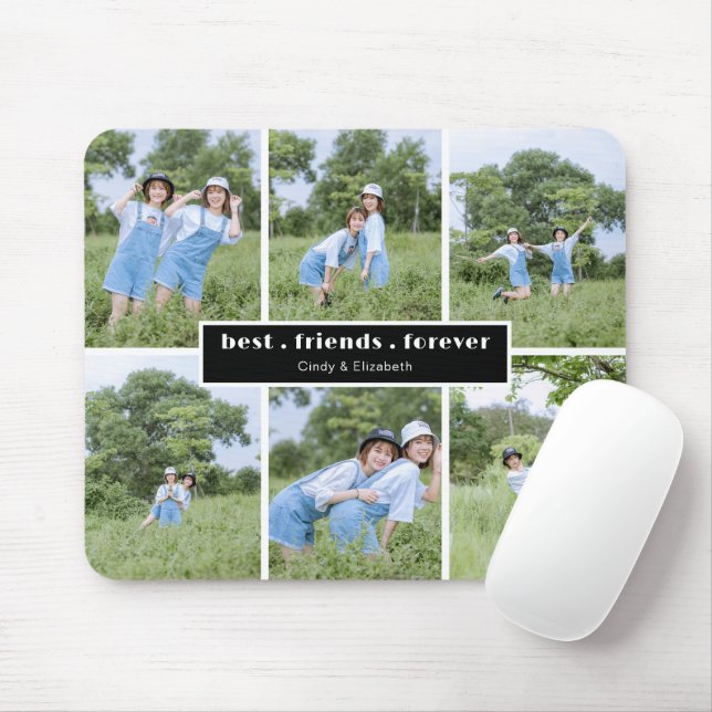 Mousepad de Fotografia Personalizado para Melhores (Com mouse)