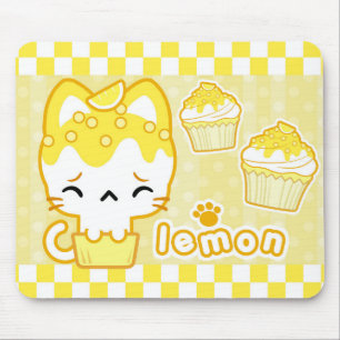 Mousepad de Gatinho de limão