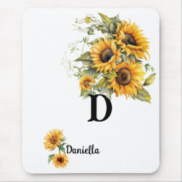 Mousepad de Girassol Personalizado