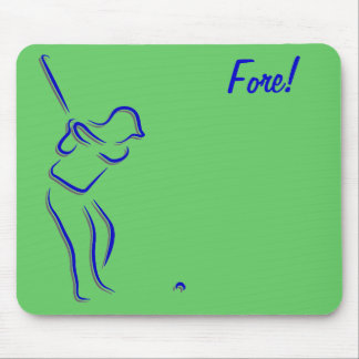 Mousepad de Golf Minimalista
