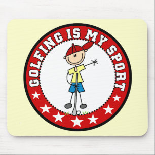Mousepad de Golfe Masculino Meu Esporte