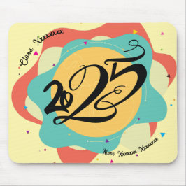 Mousepad de graduação de 2025