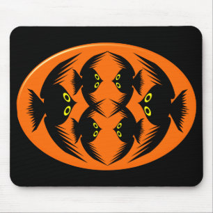 Mousepad de Halloween Crows