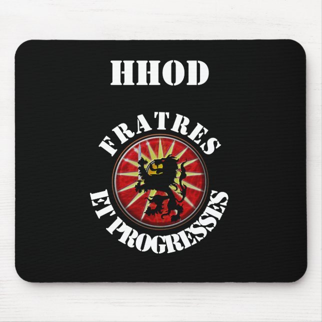 Mousepad de HHOD com divisa (Frente)