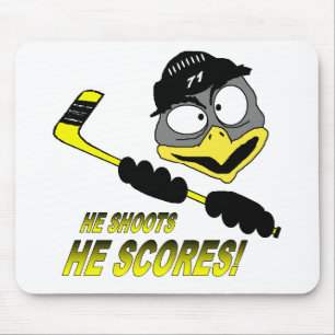 Mousepad de Hóquei em Pinguim