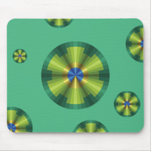 Mousepad de Ilusão de Peacock