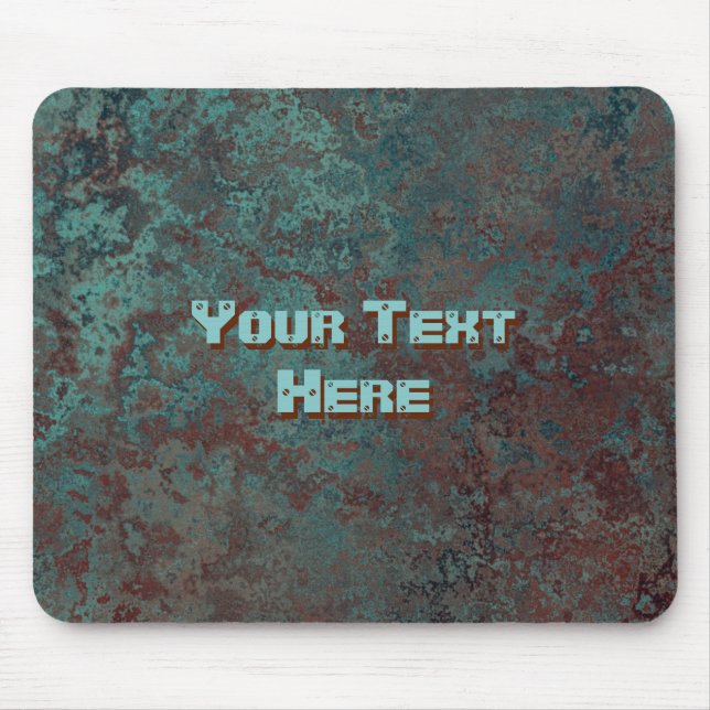 Mousepad de impressão de Texto de Corrosão "Cobre" (Frente)