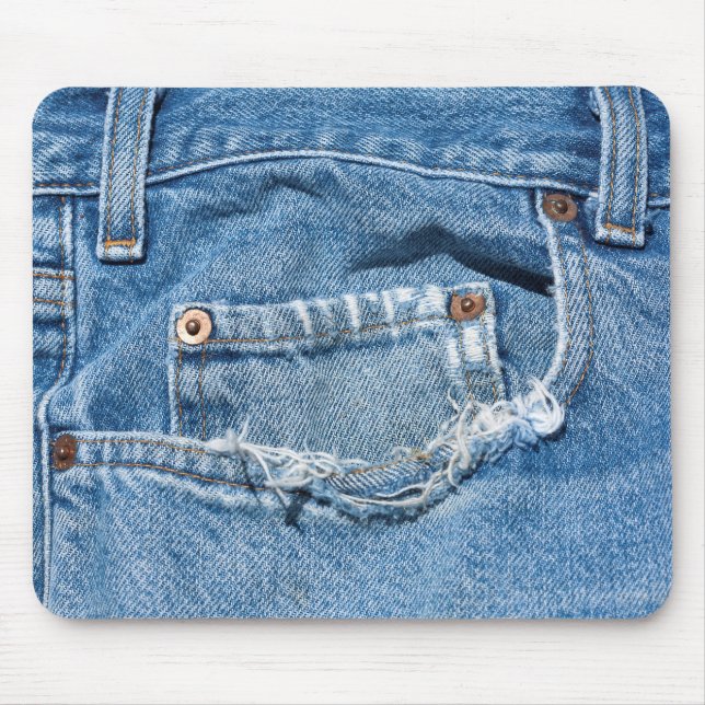 Mousepad de Jeans Antigos (Frente)