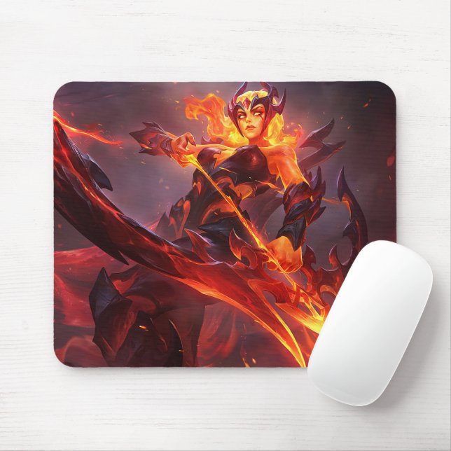 Mousepad de jogos Archer | Personalizável (Com mouse)