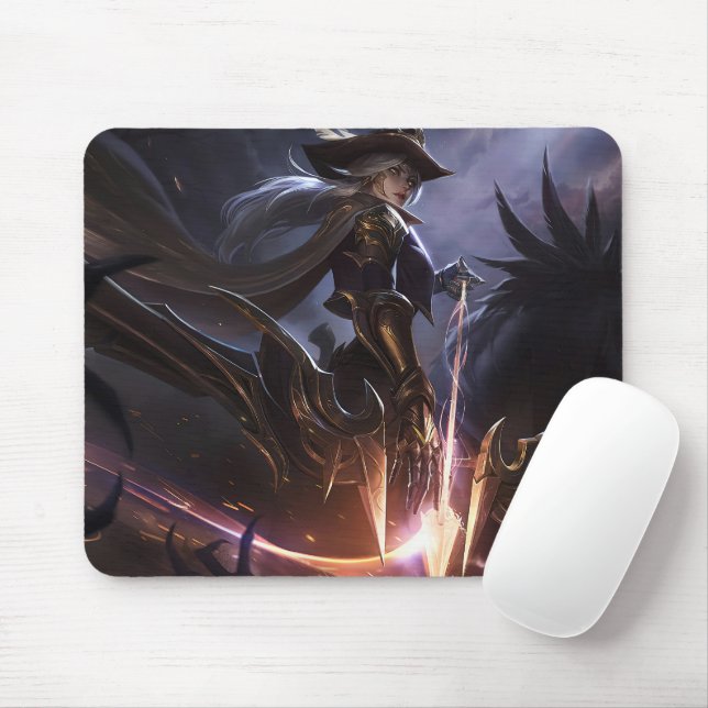 Mousepad de jogos Archer | Personalizável (Com mouse)