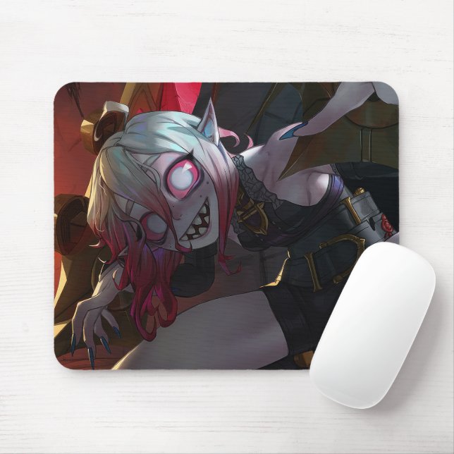 Mousepad de jogos de rosa Thorn | Pequeno Monstro  (Com mouse)