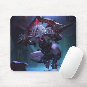 Mousepad de jogos de rosa Thorn Pequeno Monstro