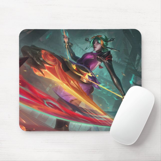 Mousepad de Jogos de Sombra de Aço | Presilha Prec (Com mouse)