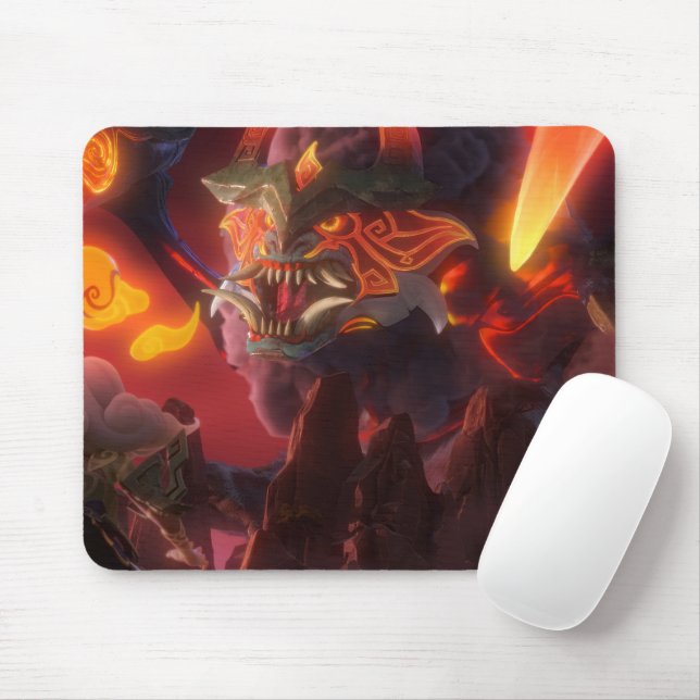 Mousepad de Jogos de Terror do Void | Dragão Chinê (Com mouse)
