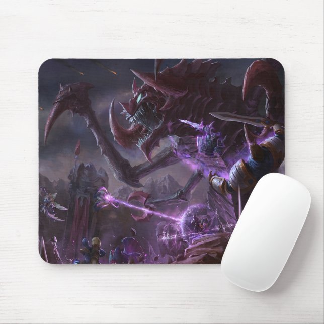 Mousepad de Jogos de Terror do Void | Monstro Void (Com mouse)