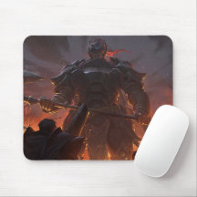 Mousepad de Jogos do Ax Wielder | Guerreiro lendár