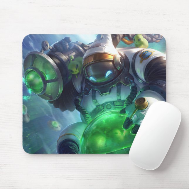 Mousepad de jogos para vigia ambulante | Personali (Com mouse)