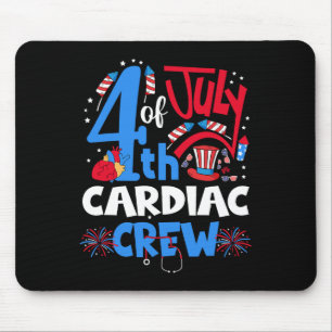 Mousepad De Julho, A Enfermeira Cardíaca Da Tripulação Card