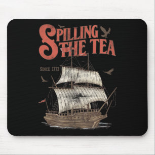Mousepad De Julho Esmagando O Chá Desde 1773 Ensinando Hist