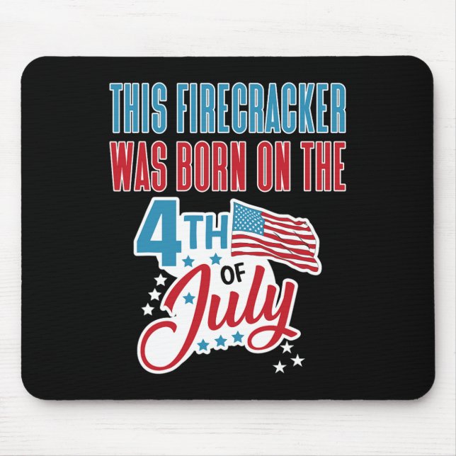 Mousepad De Julho, O Bombeiro Nascido No Quarto (Frente)