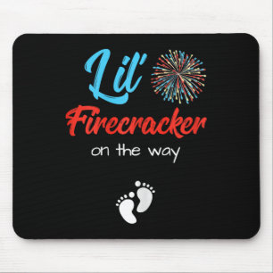 Mousepad De Julho, O Quebra-Fogo Da Camisa De Gravidez Lil